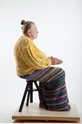 and more Whole Body Woman Artistic poses White Casual Overweight Wrinkles